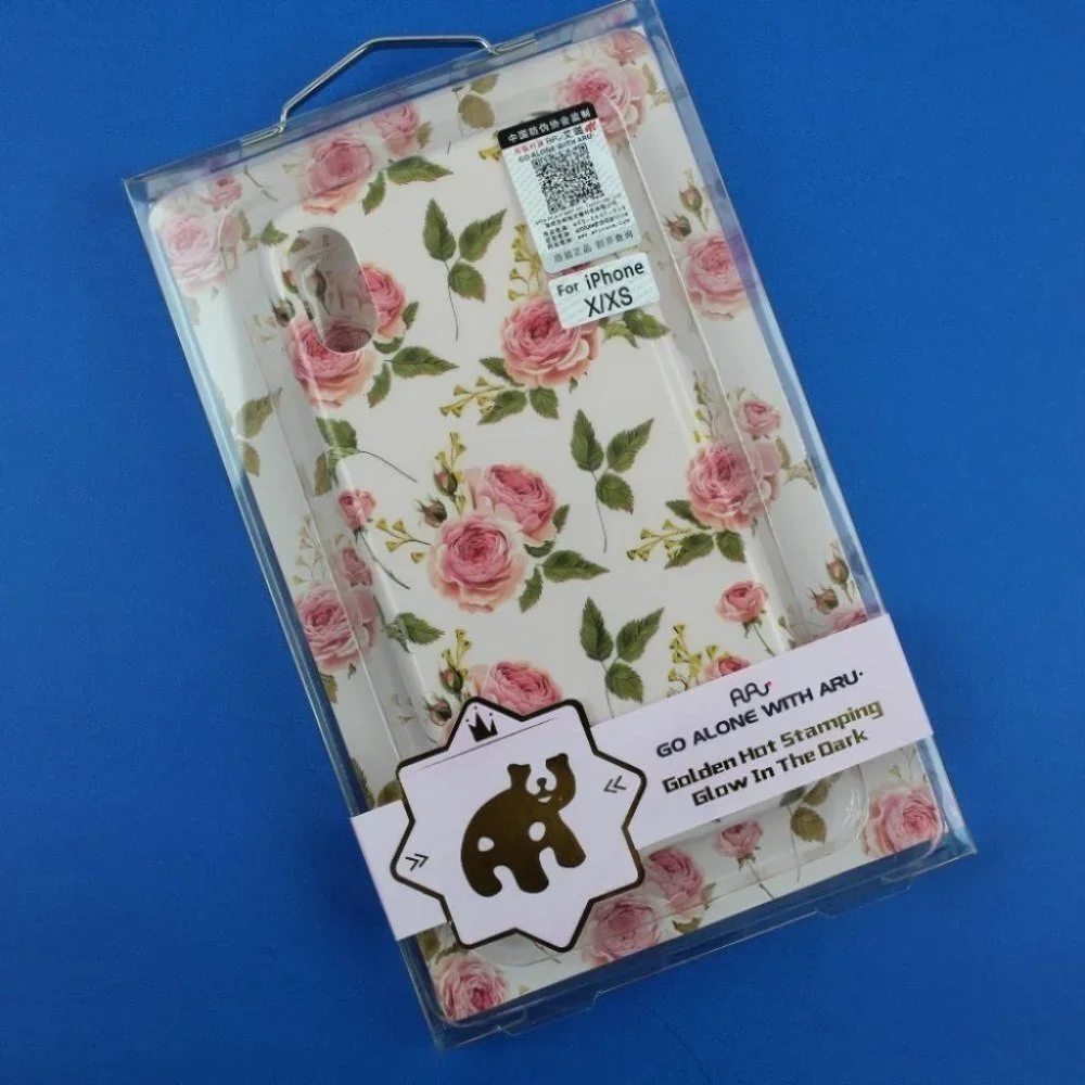 NEW iPhone X / iPhone XS Floral tpu gol